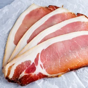 Dry cured Unsmoked Back Bacon
